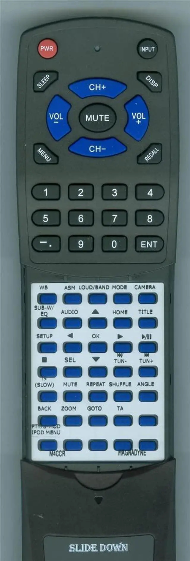 Main image of Replacement Remote for Magnadyne M3-LCD, M4-LCD, M4-LCD-CCR