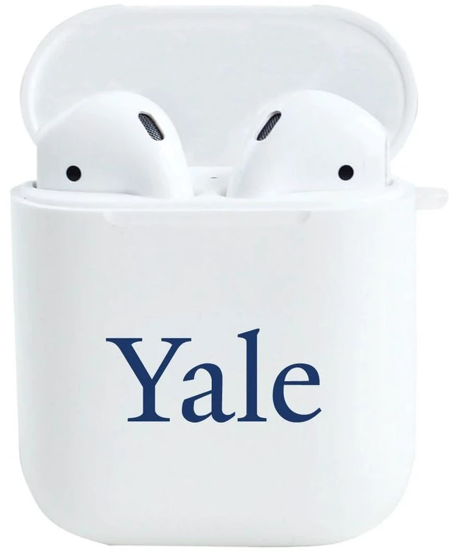 Main image of AirPods Case, Yale University AirPods/White (TPU)