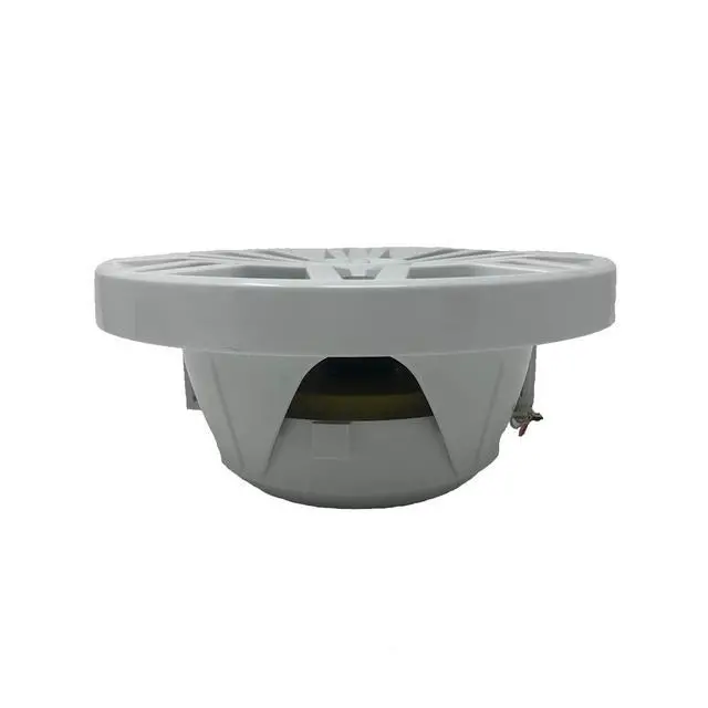 Alt view image 4 of 7 - EnrockMarine 6.5-Inch 2-Way, 180-Watt Marine Loudspeaker Featuring Blue LED Light Flashing with Music (Pair, White)
