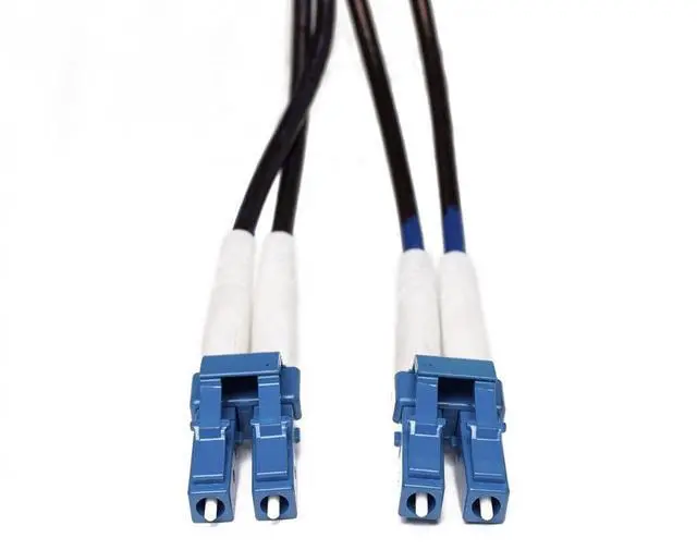 Main image of FiberCablesDirect LC LC OS2 Armored Xtreme Fiber Optic Patch Cable Crush-Resistant Corning Glass | 20.0m (65.6ft) | Built for Industrial Installs, Warehouses, Outdoor Conduit
