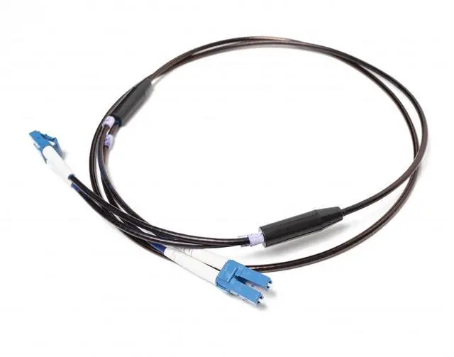 Alt view image 3 of 6 - FiberCablesDirect LC LC OS2 Armored Xtreme Fiber Optic Patch Cable Crush-Resistant Corning Glass | 20.0m (65.6ft) | Built for Industrial Installs, Warehouses, Outdoor Conduit