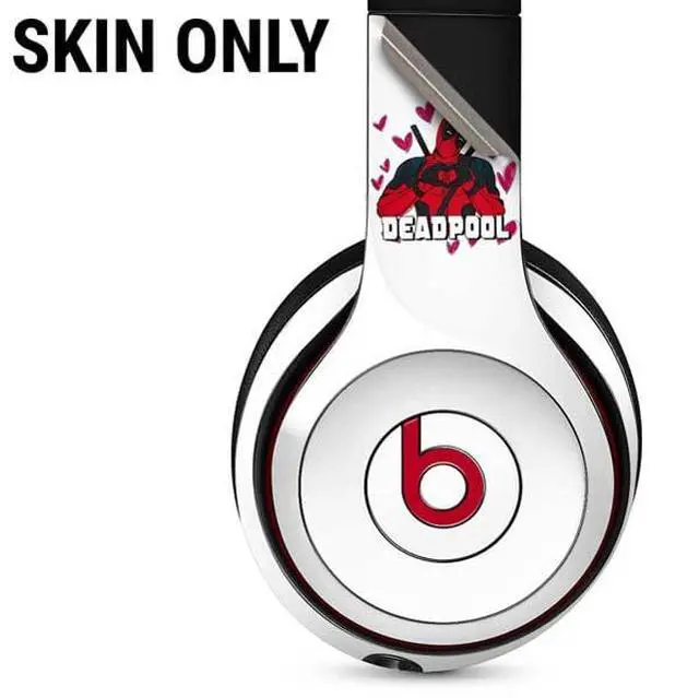 Alt view image 2 of 3 - Decal Audio Skin Compatible with Beats Solo 3 Wireless - Officially Licensed Marvel Deadpool Legacy Deadpool Love Design