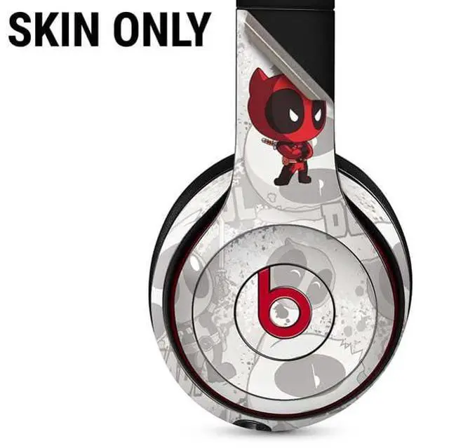 Alt view image 2 of 3 - Decal Audio Skin Compatible with Beats Solo 3 Wireless - Officially Licensed Marvel Deadpool Babypool Design