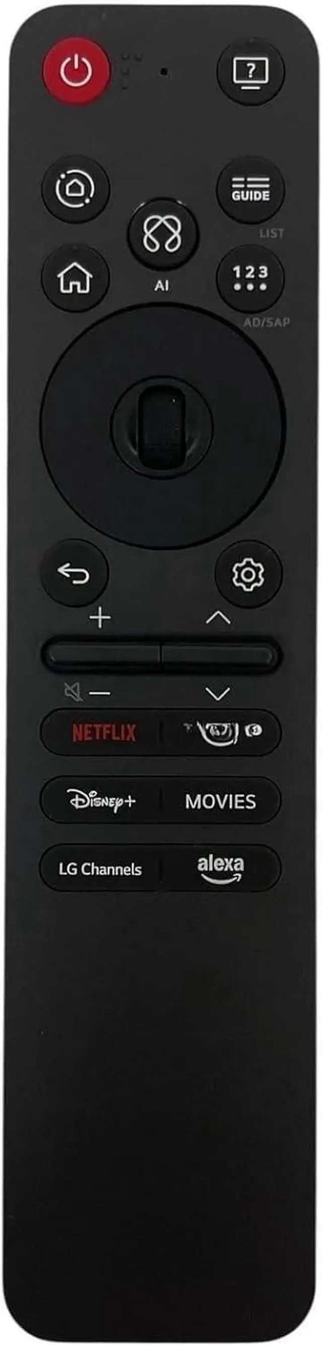 Main image of Voice TV Remote Control Controller Replacement for LG 43QNED75BAA 43", 50QNED75BAA 50", 55QNED75BAA 55", 65QNED75BAA 65", 75QNED75BAA 75", 85QNED75BAA 86" Mini LED 4K Smart TV (2026)