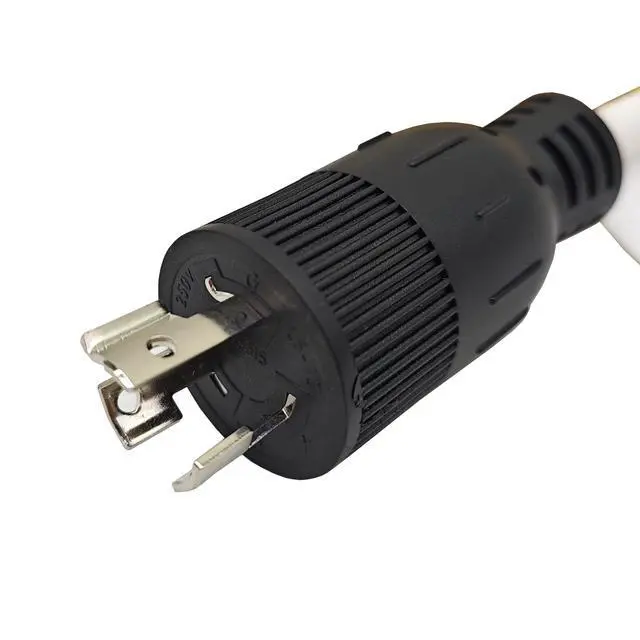 Alt view image 2 of 5 - 67560 Computer Power Cord NEMA L6-15P to IEC C13, 15A, 250V, SJTW 14AWG/3C (6FT)