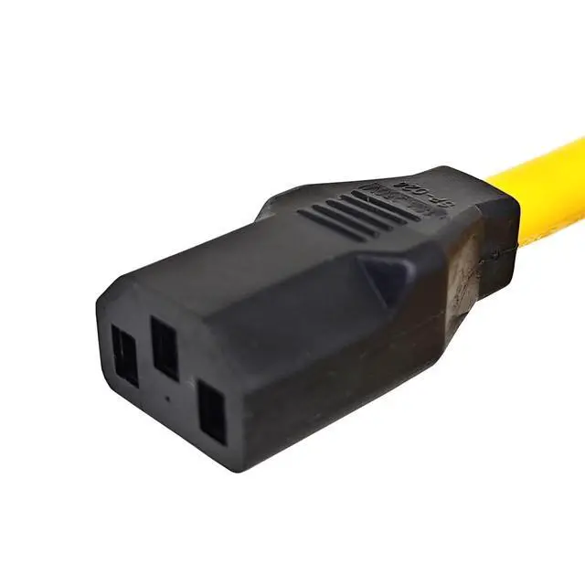 Alt view image 4 of 5 - 67560 Computer Power Cord NEMA L6-15P to IEC C13, 15A, 250V, SJTW 14AWG/3C (6FT)