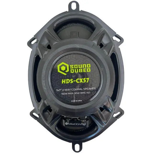 Alt view image 2 of 4 - SoundQubed HDS Series Coaxial Speakers(Pair) (HDS Series 5x7 Coaxial 2-Way Speakers (Pair))