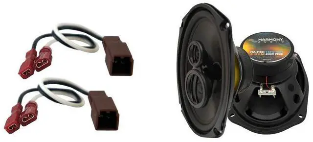 Main image of Fits Nissan Altima 1993-1997 Rear Deck Replacement Speakers | Direct bolt-in upgrade, restores full factory sound, drop-in design for stock openings, easy DIY install