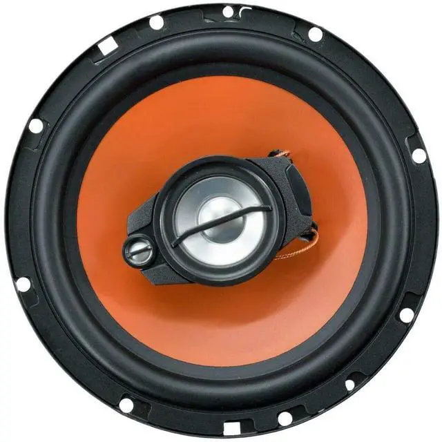 Alt view image 4 of 7 - 2 Pair of 6.5" / 165 mm / 600 Watt Peak Power / 3-Way/Sensitivity: 88dB Rubber Coated Cloth Car Audio Stereo Coaxial Speakers with Grill - AB-674