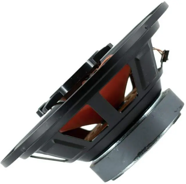 Alt view image 6 of 7 - 2 Pair of 6.5" / 165 mm / 600 Watt Peak Power / 3-Way/Sensitivity: 88dB Rubber Coated Cloth Car Audio Stereo Coaxial Speakers with Grill - AB-674