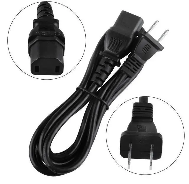 Alt view image 4 of 5 - 2-Prong AC Power Cord Cable Lead Compatible with Polk Audio Model PSW111 PSW125 PSW505 PSW525 Subwoofer
