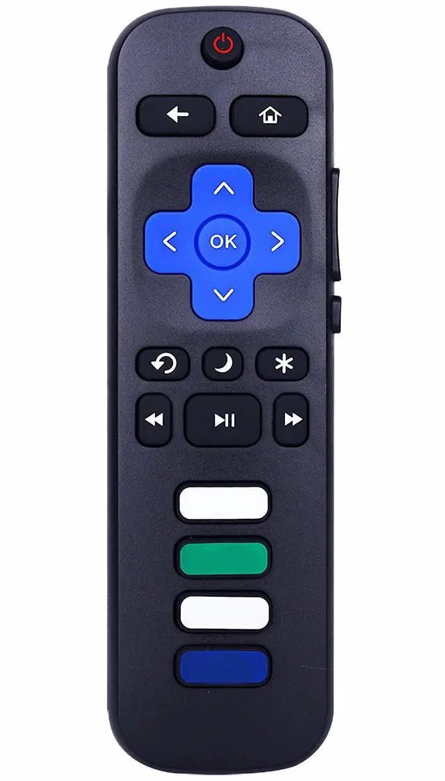 Main image of Universal Remote Controller for All Roku Smart TVs, Compatible with Hisense, JVC, Onn, Philips, Proscan, Roku Plus/Pro/Select Series, Sharp, TCL, Westinghouse Roku TV Models