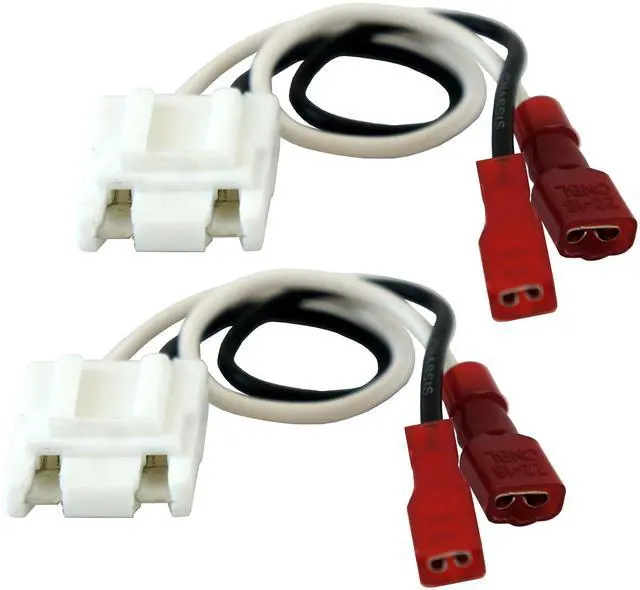 Alt view image 6 of 7 - Compatible with Jeep Comanche Pickup 86-92 Speaker Replacement Kicker Bundle DSC5 DSC46 & Harmony HA-A400.4 Amp