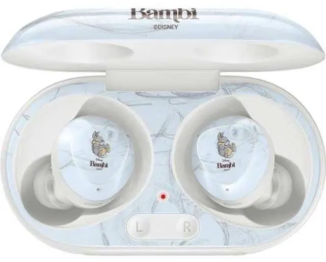 Main image of Decal Audio Skin Compatible with Galaxy Buds Plus - Officially Licensed Disney Bambi Thumper Sketched Portrait Design