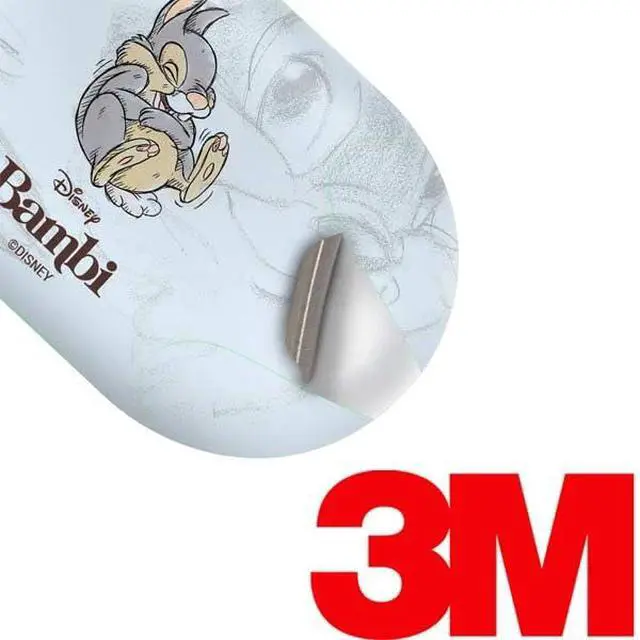 Alt view image 3 of 4 - Decal Audio Skin Compatible with Galaxy Buds Plus - Officially Licensed Disney Bambi Thumper Sketched Portrait Design