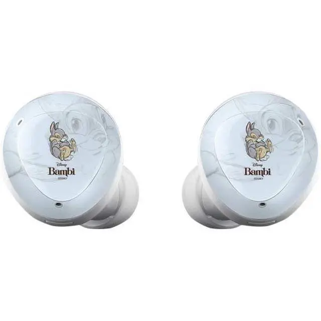 Alt view image 4 of 4 - Decal Audio Skin Compatible with Galaxy Buds Plus - Officially Licensed Disney Bambi Thumper Sketched Portrait Design