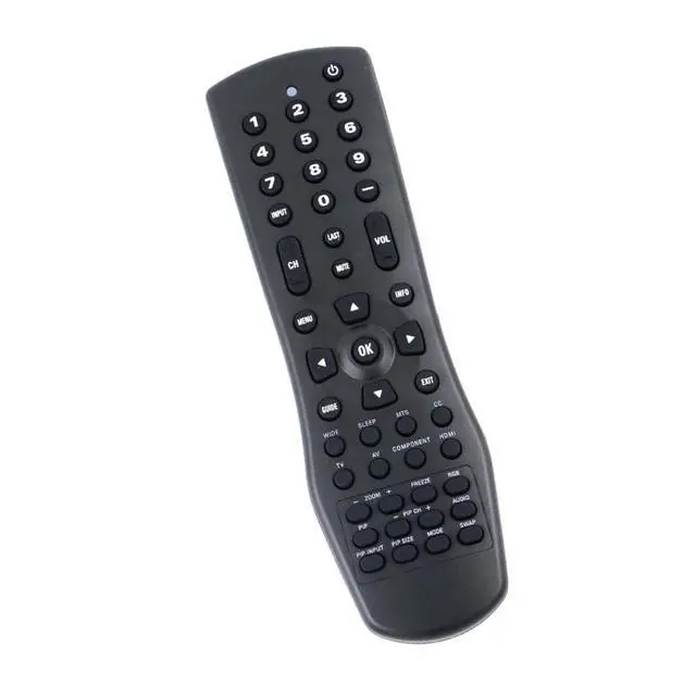 Alt view image 3 of 5 - VR1 TV Remote Control for Vizio TV in Living Rooms or Rooms | Size approximately About 7 x 2 x 1 in, Replacement Remote Compatible Models GV42L GV42LHDTV GV46L GV47L FHDTV20A