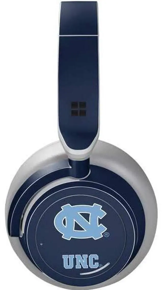 Main image of Decal Audio Skin Compatible with Surface Headphones - Officially Licensed College UNC Logo Design
