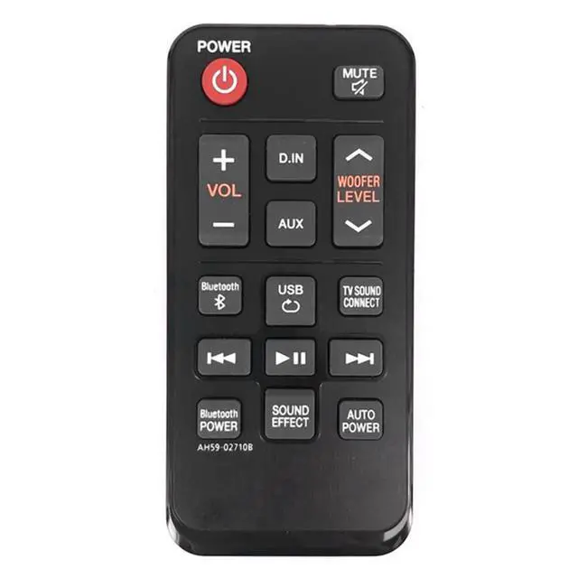 Alt view image 2 of 2 - General Replacement Remote Control Fit for AH59-02710B HW-J250 HW-JM25 AH59-02710C/B AH59-02615B HWJ250/ZA HW-J250/ZA for Samsung Audio Sound Bar