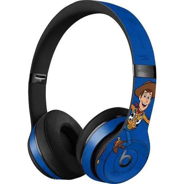 Alt view image 3 of 3 - Decal Audio Skin Compatible with Beats Solo 3 Wireless - Officially Licensed Disney Toy Story Sheriff Woody Design