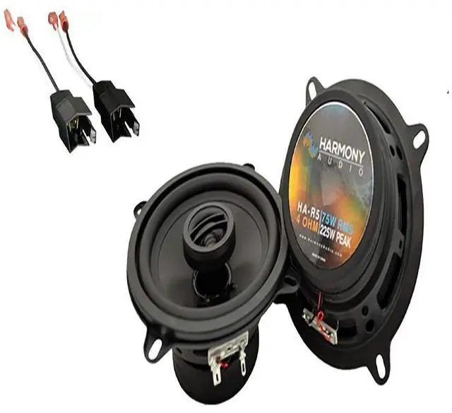 Main image of Fits Dodge Ram 150 1984-1993 Rear 5.25" Replacement Speakers | Direct factory upgrade pair, plug-and-play install, smooth mids and crisp highs, OEM-size drop-in design, 5.25 inch size
