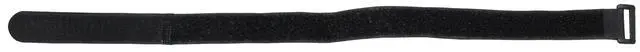 Alt view image 5 of 7 - Self Adhesive Hook and Loop Cable Straps, Bundle of 20in by 1in and 8in by 3/4in, Reusable Ties for Wires, Cords, Cables, Black, by ((30) 20in + (30) 8in)