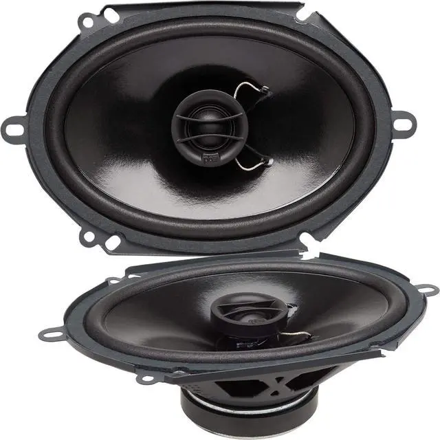 Alt view image 2 of 5 - Two Pairs of S-6802 6X8 OEM Replacement Coaxial Speakers