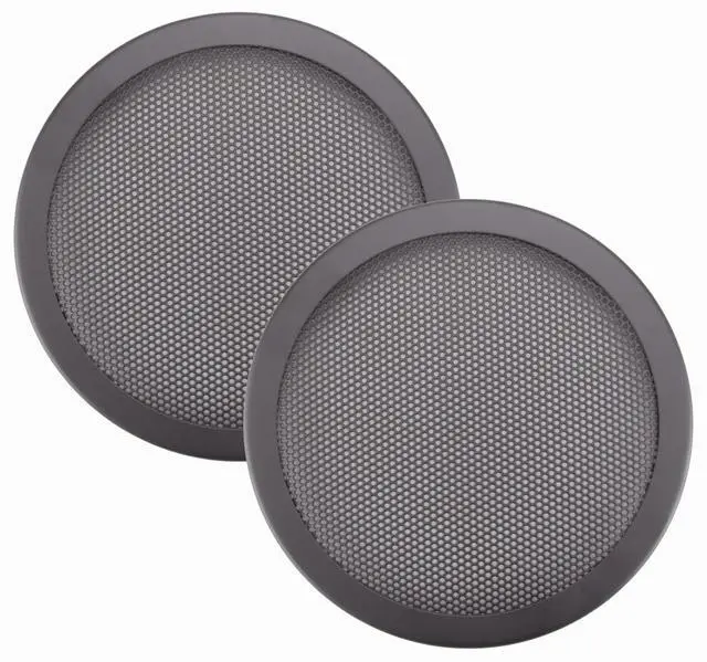 Alt view image 2 of 7 - (4) 10" Inch Speaker Grill CAR Speaker WOOFER Steel MESH Grill GT-10 - Black