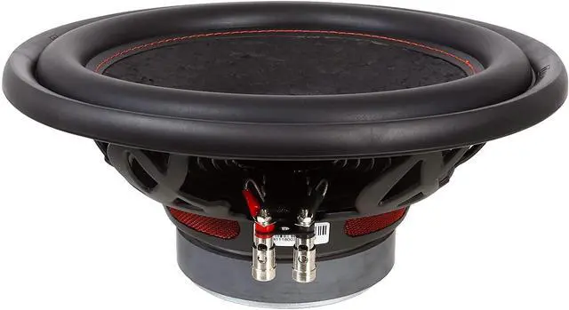 Alt view image 3 of 5 - HSW212 Hyper 200 Series 12 1200 Watts Max / 400 Watts RMS Single 4 Ohm Car Subwoofer Stamped Alpha Steel Basket with High Grade Magnet Non Pressed Paper Cone Audio Speaker Bass Sub Woofer