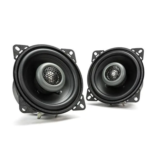 Alt view image 2 of 5 - Two Pairs of Formula 4 Inch 2-Way Coaxial Car Speakers - FKB110