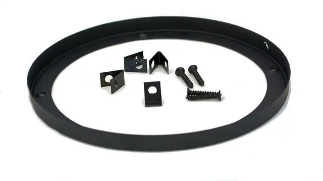 Alt view image 3 of 3 - 8" INCH CAR Speaker WOOFER Steel MESH Grill with Speed Clips and Screws