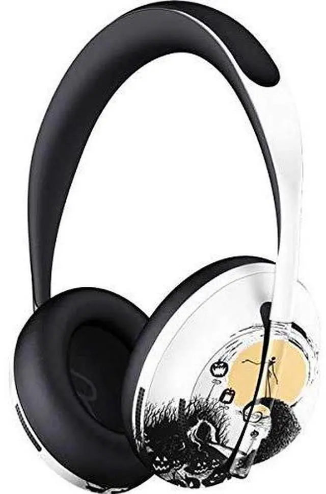 Main image of Decal Audio Skin Compatible with Bose Noise Cancelling Headphones 700 - Officially Licensed Disney The Nightmare Before Christmas Jack on Spiral Hill Art Design