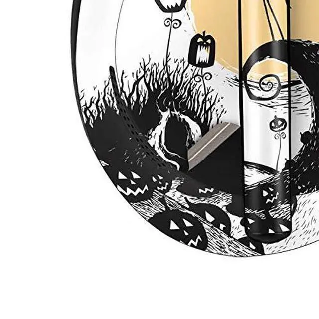 Alt view image 3 of 4 - Decal Audio Skin Compatible with Bose Noise Cancelling Headphones 700 - Officially Licensed Disney The Nightmare Before Christmas Jack on Spiral Hill Art Design