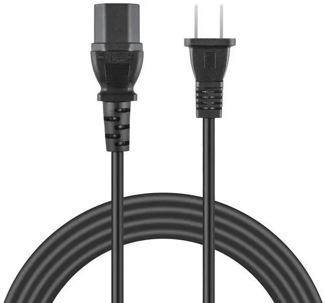Main image of UL Listed 6.6ft 2-Prong AC Power Cord for Emotiva XPA 3 XPA 5 Airmotiv 6s Stealth Amplifiers