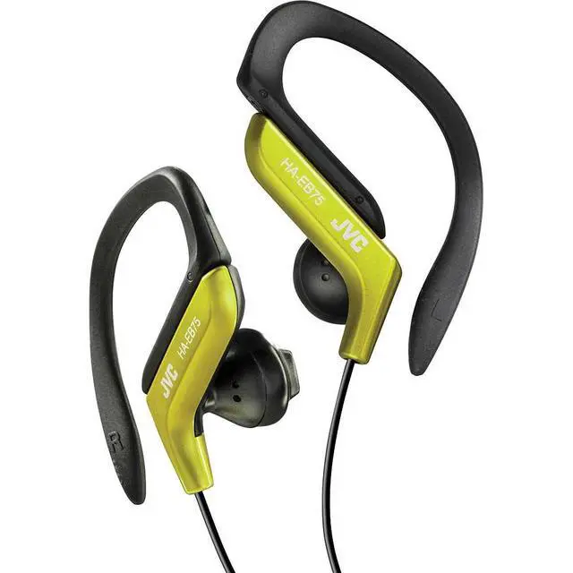 Main image of HAEB75Y Sports Clip Headphone, Yellow