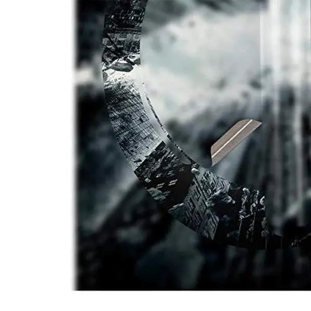 Alt view image 3 of 4 - Decal Audio Skin Compatible with Bose Noise Cancelling Headphones 700 - Officially Licensed Warner Bros Batman Dark Knight Rises Design