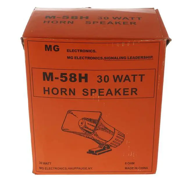 Alt view image 2 of 4 - 5" x 8" Indoor/Outdoor Horn Speaker