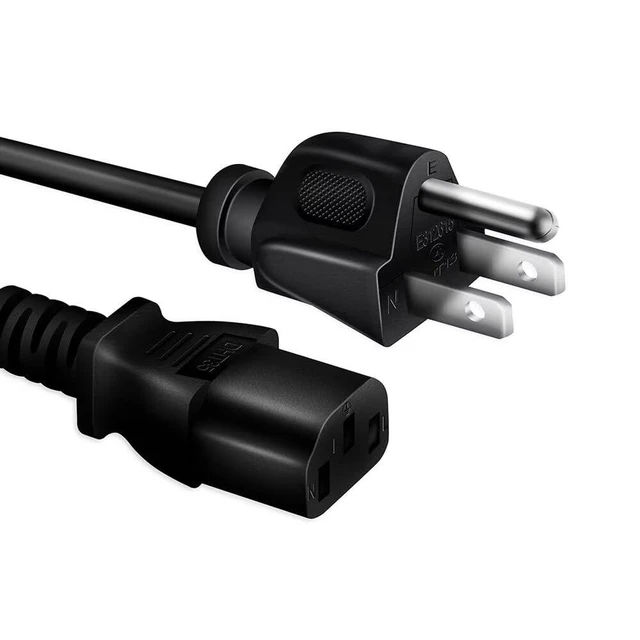 Alt view image 3 of 5 - UL 6ft AC Power Cable Compatible With EF EcoFlow Portable Power Station River 2 Max Mini Pro Plus Delta 1000 EFD300 1600 288Wh 360Wh 512W 576Wh 720Wh 882Wh 1008Wh 1260Wh 1612Wh 2016Wh 3600Wh