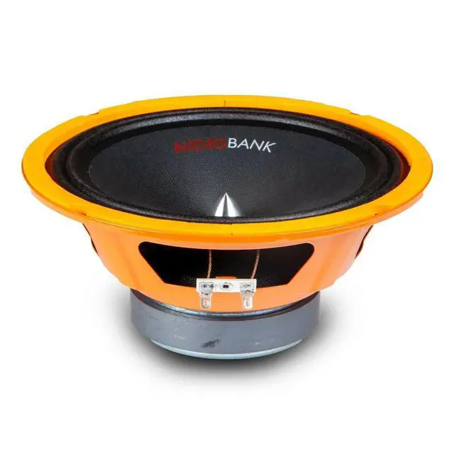 Alt view image 4 of 7 - 2X AB8Pro Series 8" Midrange Coaxial Loud 1200W Speaker 4-Ohms - Pair (2 Pieces) for Car, Van, ATV, Motorcycle, and Competition