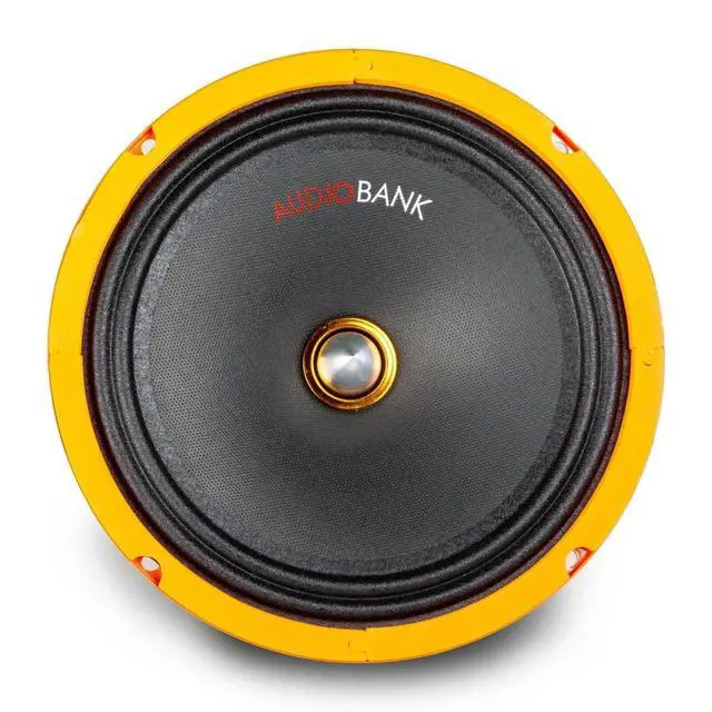 Alt view image 3 of 7 - 2X AB8Pro Series 8" Midrange Coaxial Loud 1200W Speaker 4-Ohms - Pair (2 Pieces) for Car, Van, ATV, Motorcycle, and Competition