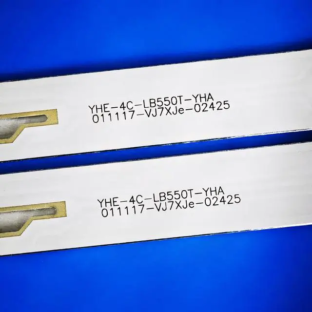 Alt view image 4 of 7 - LED Strips(8) for Insignia 55''TV NS-55D421NA16 NS-55D510NA19 006-P1K3486A 55D1600 TCL-ODM-55-D1500-8X5-3030C-V1 55U3600C 55U36CMC 55GA1600 55L510U18 55L2600C LVF550CSDX 55HR332M05A3