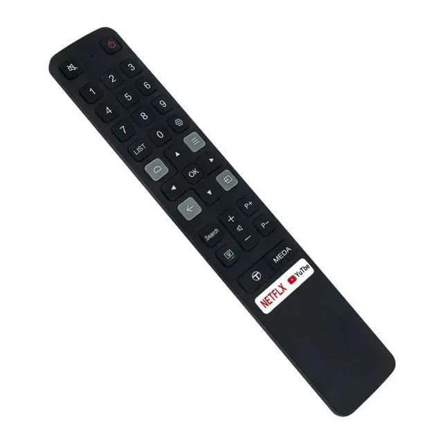 Alt view image 3 of 5 - RC901V FMR1 TV Remote Control for TCL TV in Living Rooms or Rooms, Size Approximately About 8 x 1.5 x 1 in, No Programming or Pairing Needed, Replacement Remote Compatible Models 32S330 43S430 55S430