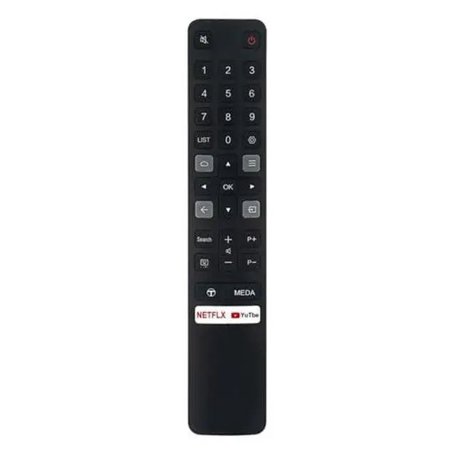 Alt view image 5 of 5 - RC901V FMR1 TV Remote Control for TCL TV in Living Rooms or Rooms, Size Approximately About 8 x 1.5 x 1 in, No Programming or Pairing Needed, Replacement Remote Compatible Models 32S330 43S430 55S430