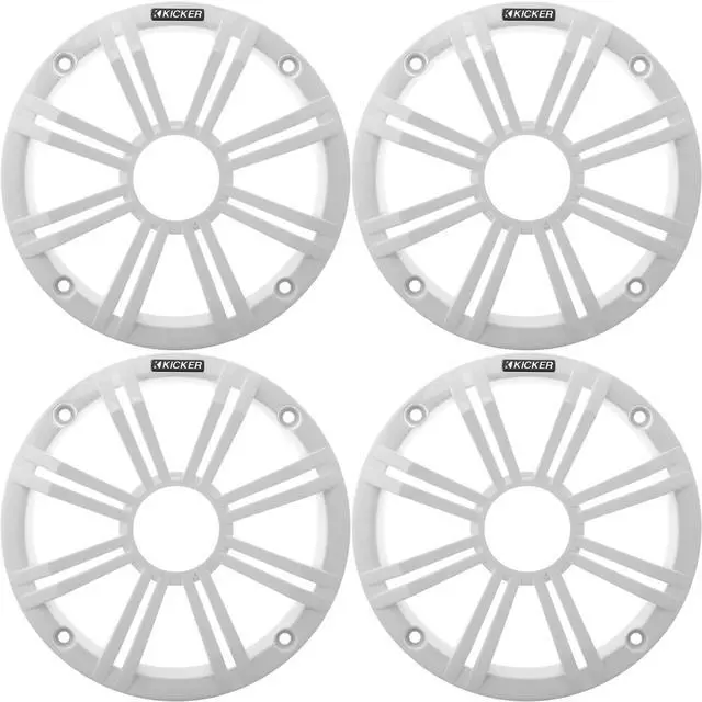 Main image of (4 OEM 8" White Grill Upfittings Popular with Veranda, Godfrey, Bennington Boats