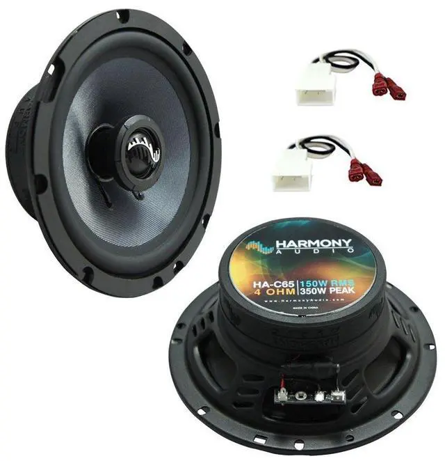 Main image of Fits Toyota Sequoia 2003-2007 Premium Front Door Speakers | Step-up sound quality over stock, bolt-in factory upgrade swap pair, plug-and-play wiring, easy DIY install