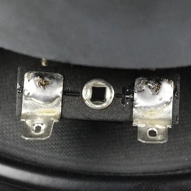 Alt view image 3 of 3 - 6.5'' Midrange Speakers 360W Peak Power 180W RMS 4 Ohm RI-E65.4 2 Pack Black | 360W Peak Power, 180W RMS, 4 Ohm impedance, 1.5in voice coil, 30oz ferrite magnet, accordion surround