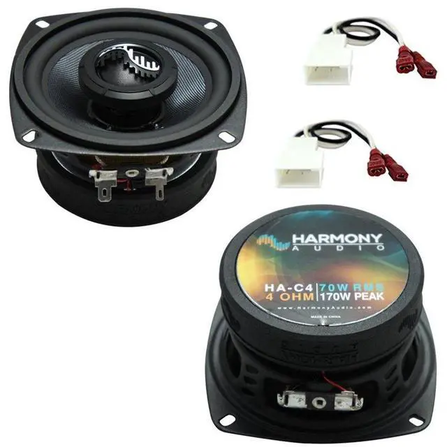 Main image of Fits Toyota Corolla 1993-1997 Front Door Premium Speakers | Upgraded factory replacement, richer full-range sound, direct bolt-in design, easy DIY install