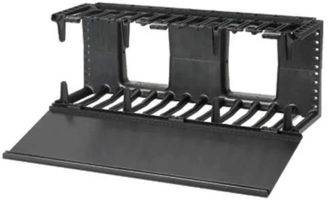 Main image of NMF4 Horizontal Cable Manager, Black