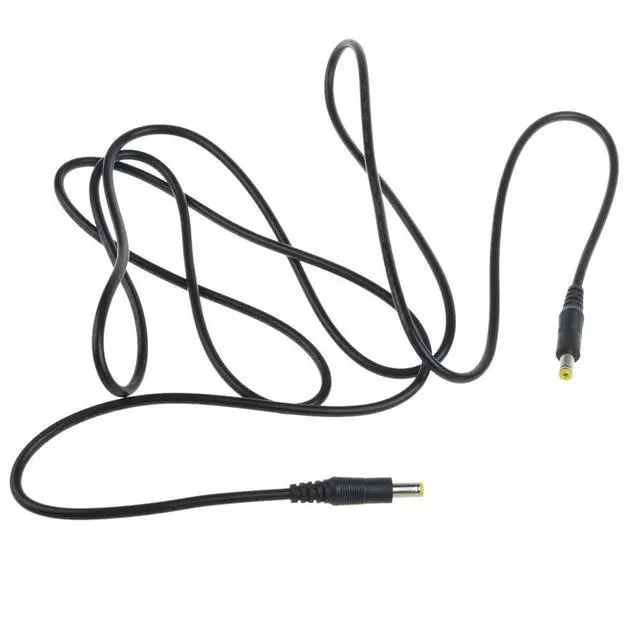 Alt view image 2 of 5 - DC Extension Power Supply Cord Cable Compatible with Panasonic VDR-D150EP VDR-D152EG VDR-D210 VDR-D220 VDR-D220EP Camcorder