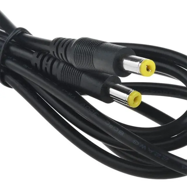 Alt view image 3 of 5 - DC Extension Power Supply Cord Cable Compatible with Panasonic VDR-D150EP VDR-D152EG VDR-D210 VDR-D220 VDR-D220EP Camcorder